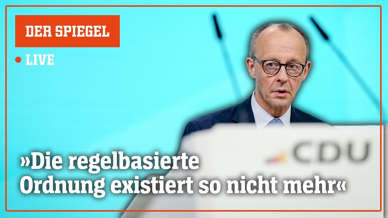 Livestream: Das sagt Friedrich Merz auf dem CDU-Parteitag | DER SPIEGEL