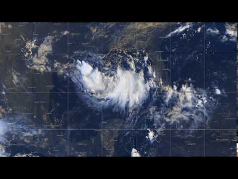 Tropical Cyclone Barry in Gulf of Mexico, 11 July 2019