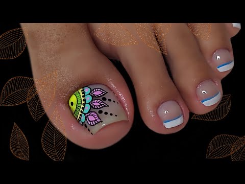 Diseño de uñas con MANDALA paso a paso 😍