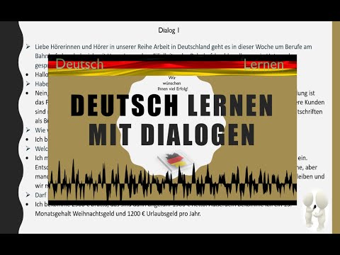 , title : 'Dialoge A2 - B1. Deutsch lernen durch hören. 5'