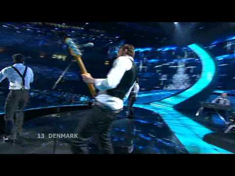 Eurovision 2008 Semi Final 2 13 Denmark *Simon Matthew* *All Night Long* 16:9 HQ
