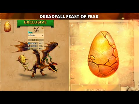 DREADFALL FEAST OF FEAR PURLOSSEIN Titan Mode Max Level 150 | Exclusive Boneknapper | Rise Of Berk