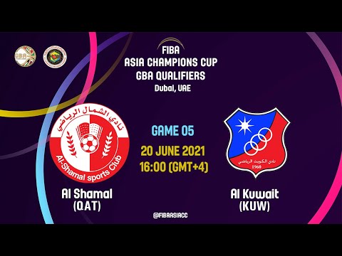 Al Shamal v Kuwait Club - Full Game | FIBA Asia Champions Cup GBA Qualifier 2021
