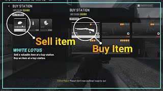DMZ - Committed Shopper - Sell a valuable item at a buy station - Buy an item at a buy station