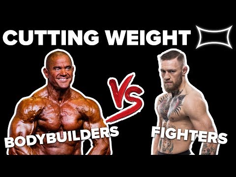 CUTTING WEIGHT Bodybuilders & UFC - COMPLETELY DIFFERENT!