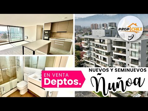 Video de Departamentos NUEVOS! 2 y 3 D. Ñuñoa.
