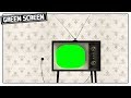 OLD RETRO 70 S 80 S TV TELEVISION SET FREE GREEN SCREEN ANIMATION GRAPHICS CCM