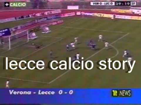 Il gol ingiustamente annullato a Luigi Piangerelli in Verona-LECCE 0 a 0 del 12 maggio 2001