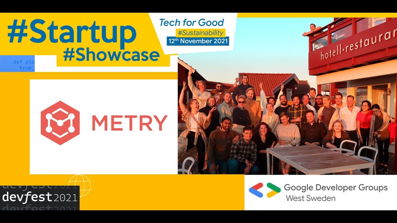 Metry at Startup Showcase - DevFest 2021