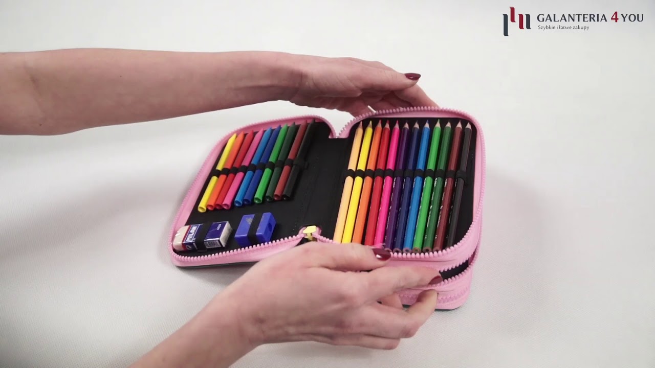 Piórnik szkolny MILAN 081364 - prezentacja