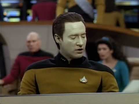 "A Thousand Year Old Booby-Trap?" Captain Picard