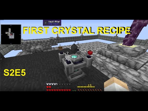 Crafting the first Vault Crystal
