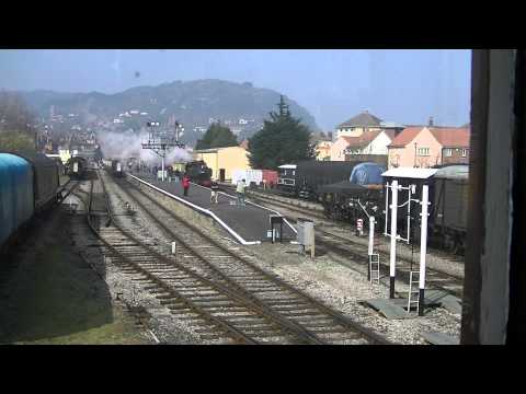 Autotrain at Minehead