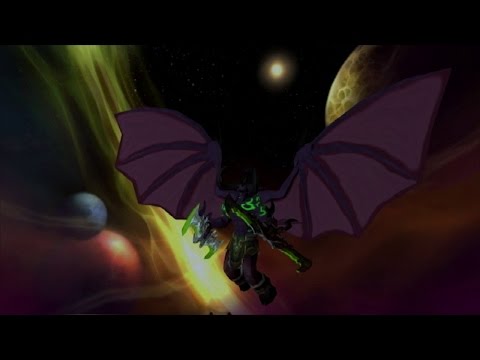 Animacion Illidan WoW Burning Crusade