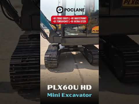 Poclane PLX60 in action