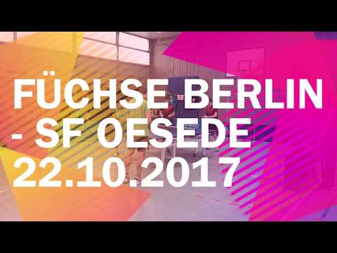 Füchse Berlin - SF Oesede - So. 22.10.2017 - Regionalliga Nord 2017/2018