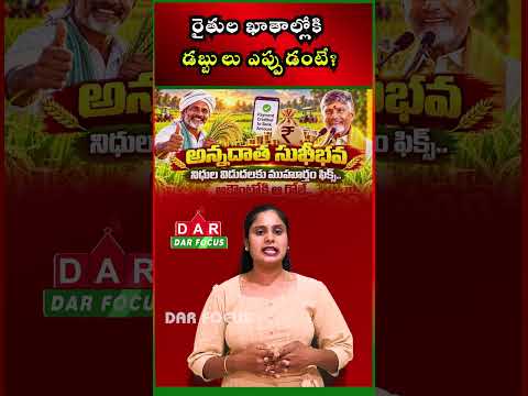 AP Farmers Alert: Annadata Sukhibhava Installment & Payment Date Updates