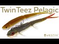 Westin Twinteez Pelagic V-Tail R'N'R 21cm - 70g - Black Mamba