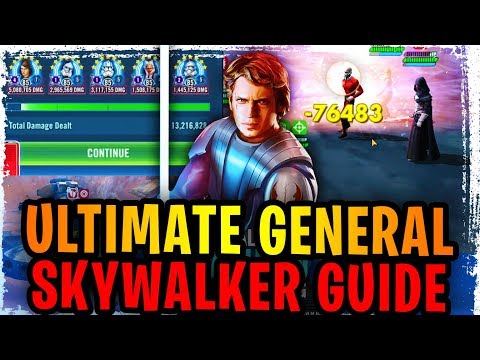 Ultimate General Skywalker Guide! Beat R7 Sith Empire w/ 5 Star, Big Sith Raid Damage, and Solo AAT
