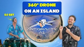 Antigravity A1 On A Tropical Island - 360 Degree DJ Set 🌴