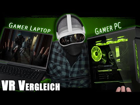 VR Performance - PC vs Gamer-Laptop | XMG Neo 17 (m22)