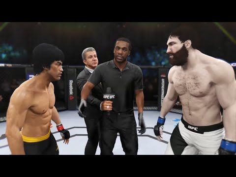 Bruce Lee vs. Spartacus - EA Sports UFC 2 - Rematch 🐉 - Dragon Fights 🐉