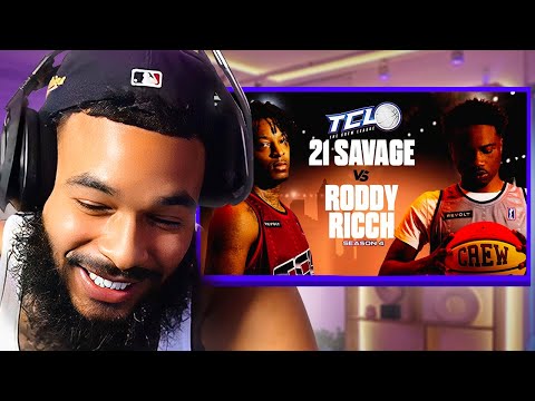 ClarenceNyc Reacts To 21 Savage Vs Roddy Rich The Crew League..