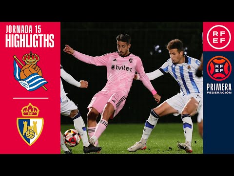 Resumen #PrimeraFederación | Real Sociedad de Fútbol B 1-2 SD Ponferradina | Jornada 15, Grupo 1