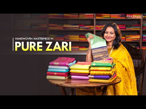 Pure Zari Bridal Kanchipurams | Prashanti | 4 Apr 25