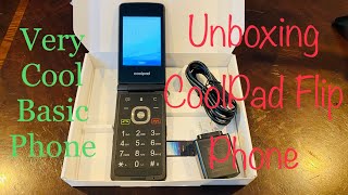 UNBOXING THE COOLPAD SNAP FLIP PHONE & SIMPLE ACTIVATION TUTORIAL