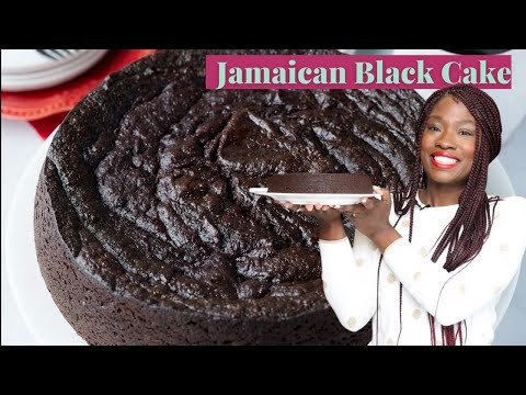How To Make Jamaican Black Cake | A Caribbean Christmas Cake Recipe
