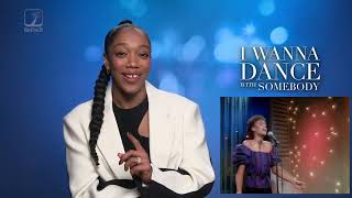 I WANNA DANCE WITH SOMEBODY interview with the amazing NAOMI ACKIE who plays Whitney Houston video
