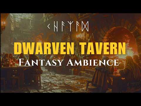 2 Hour in a Dwarven Stone Tavern | Khuzdul Music & Ambience | LOTR Fantasy