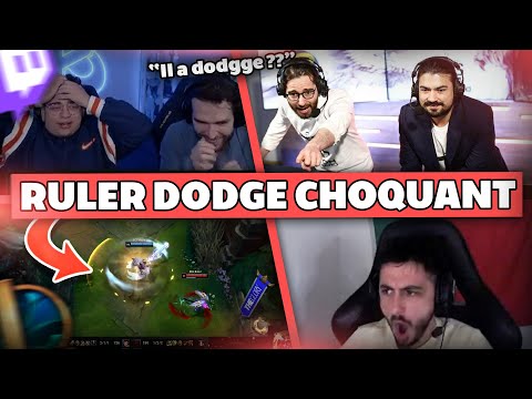 RULER CHOQUE LES STREAMERS AVEC CE DODGE - Best of LoL #436 Réactions