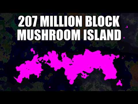 The History of the Largest Mushroom Islands in Minecraft.
