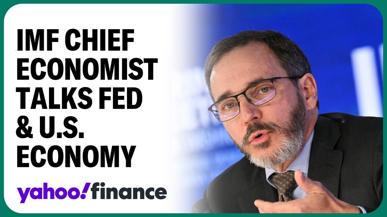 IMF chief economist: U.S. economy is in a good place