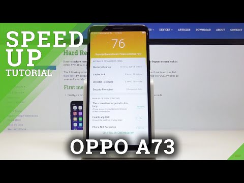 How to Speed Up OPPO A73 – Optimize Android Smartphone