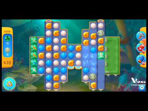 Fishdom. 9300 level no boosters and diamonds. 18 moves