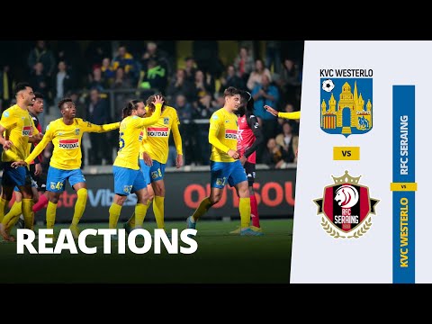 Reactions • KVC Westerlo 2 - 2 RFC Seraing (14.10.2022)