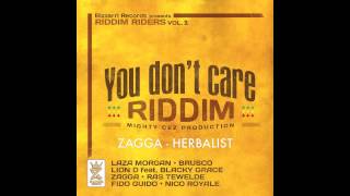 YOU DON'T CARE RIDDIM MIX by HEAVY HAMMER SOUND