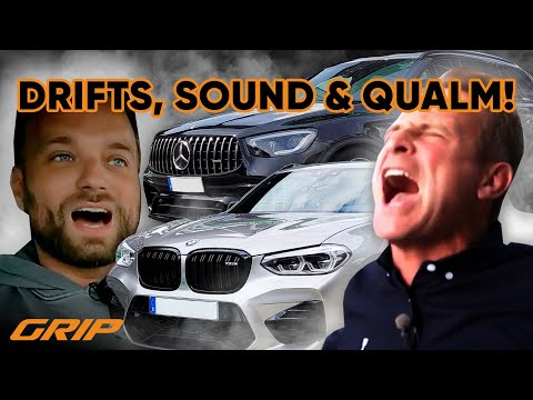 REUPLOAD - Diese Tuning-SUVs haben es in sich! 🔥 BMW X3M vs. Mercedes-AMG GLC 63 S 🤩 | GRIP