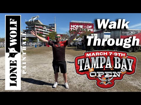 2025 NXL Tampa Bay Open Pro Paintball Tournament Walk Through Video | Lone Wolf Paintball