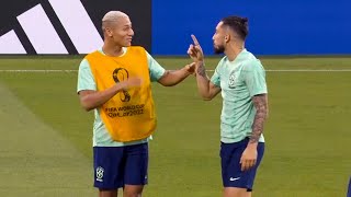 World Cup favourites Brazil are all smiles as they train ahead of Switzerland Mp4 3GP & Mp3