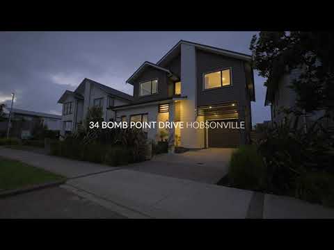 34 Bomb Point Drive, Hobsonville, Auckland, 4房, 2浴, 独立别墅