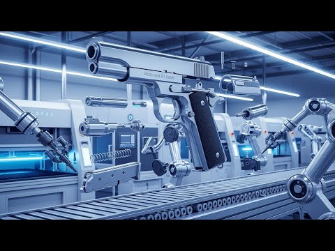 Inside the Modern M1911 Factory: The Full Process Behind America’s Iconic Handgun