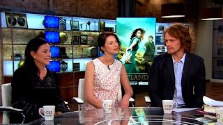 Interview "CBS Morning" - Diana Gabaldon / Caitriona Balfe / Sam Heughan