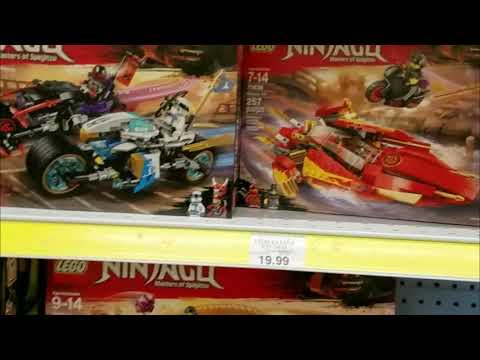 LEGO Ninjago Winter 2018 Set Haul at Toys R Us
