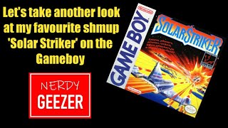 Let's take another look at my favourite shmup 'Solar Striker' on the Gameboy