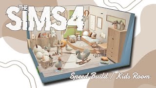 【シムズ4】可愛いが沢山詰まった子供部屋 / Speed Build【TheSims4】