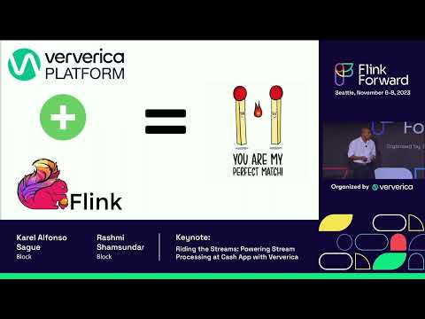 Keynote: Riding the Streams: Powering Stream Processing at Cash App with Ververica